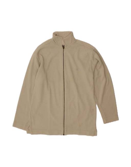 Vintage Lee Tracksuit Top Jacket Small In Beige