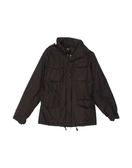Vintage Lee Utility Jacket UK 38 Medium In Black