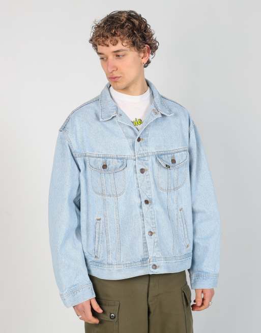 Vintage Lee xl denim jacket in light blue