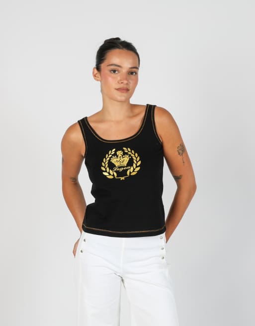 Vintage Legea S woven vest in black