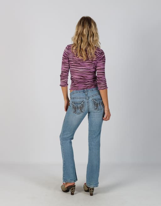 Vintage L.E.I. S bootcut jeans in blue, 3 of 4
