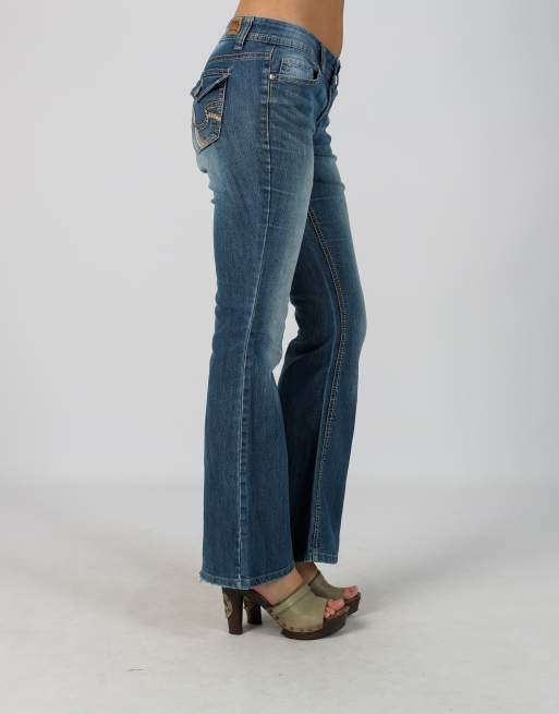 Vintage L.E.I. S flare jeans in blue, 2 of 4
