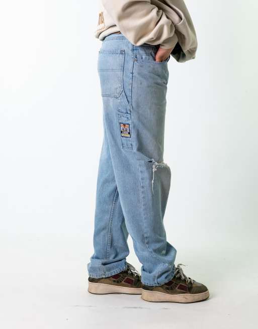 Vintage Lemans (32x33) Jeans in Blue Denim