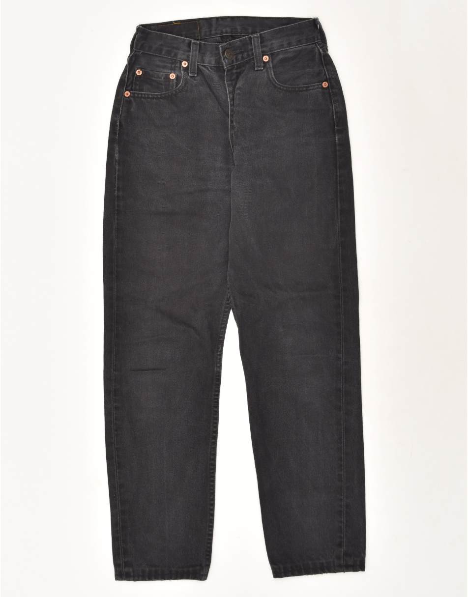 Vintage Levi Strauss & Co Size M Straight Jeans in Black