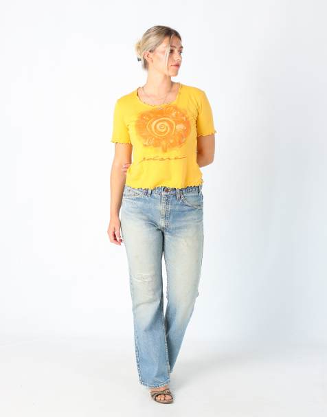 Vintage Levi's 12 straight jeans in light blue - view 1