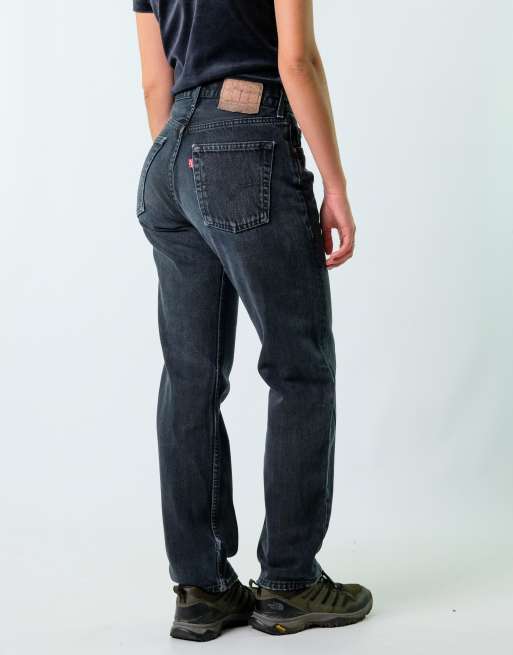 Vintage Levi's 28x32 Denim Jeans Black