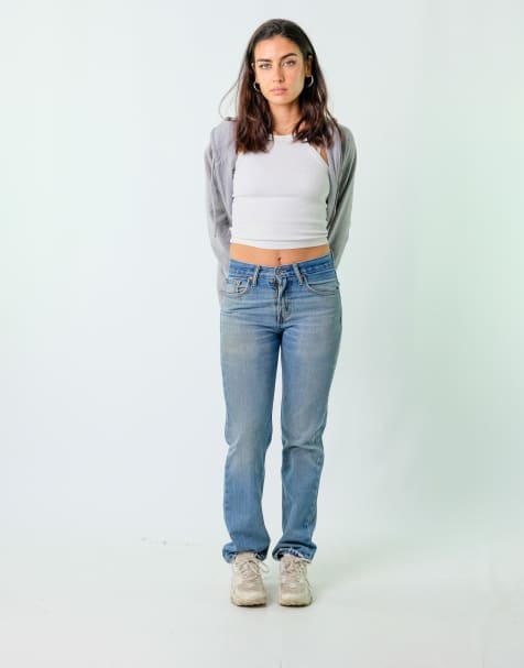 Vintage Levi's 28x32 Denim Jeans Blue - view 1