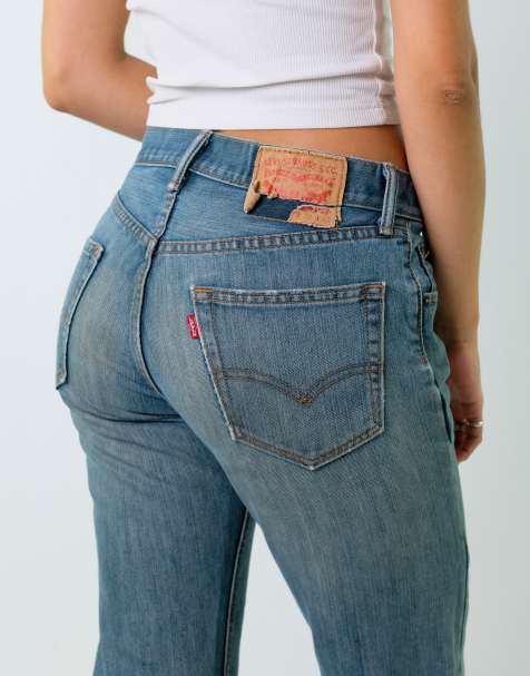 Vintage Levi's 28x32 Denim Jeans Blue - view 1