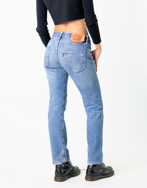 Vintage Levi's (29x32) Jeans in Blue Denim