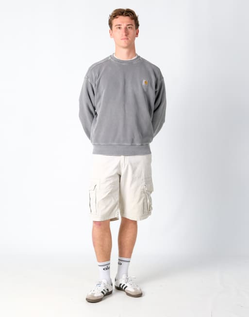 Vintage Levi's 30x21 Canvas Cargo Shorts Beige