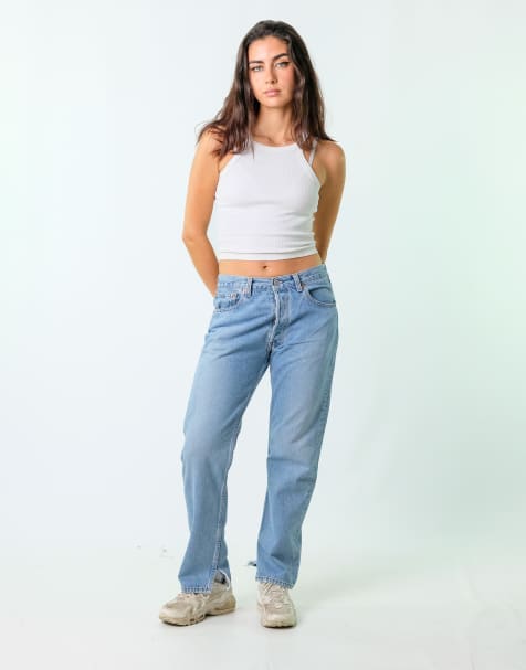 Vintage Levi's 30x30 Denim Jeans Blue - view 1