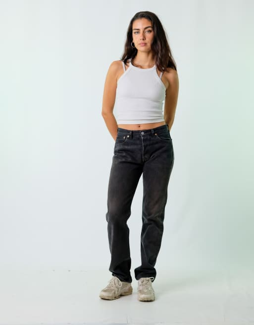 Vintage Levi's 30x32 Denim Jeans Black