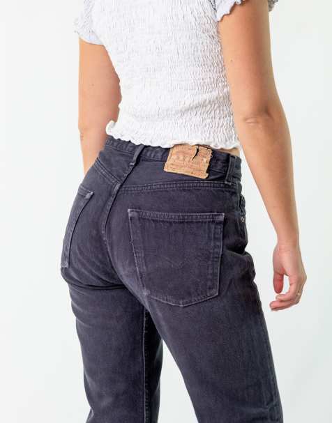 Vintage Levi's 30x32 Denim Jeans Navy Blue - view 1