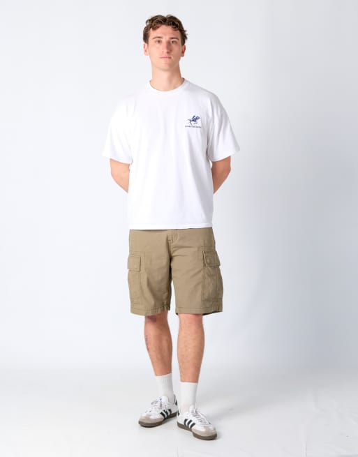 Vintage Levi's 32x21 Canvas Cargo Shorts Khaki Green