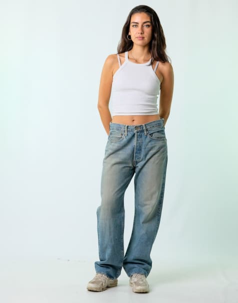 Vintage Levi's 32x30 Denim Jeans Blue - view 1