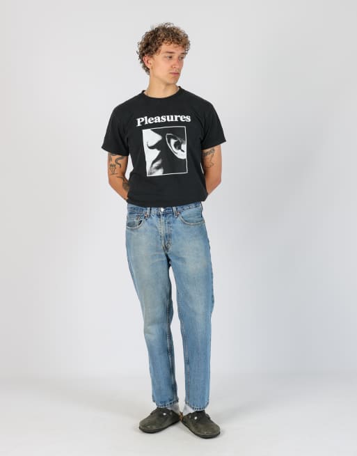 Vintage Levi's 32x30 denim jeans in light blue