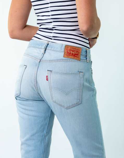 Vintage Levi's 32x34 Denim Jeans Light Blue - view 1