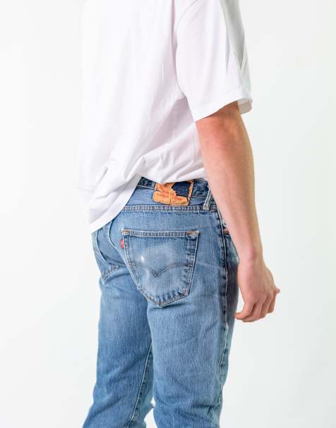 Vintage Levi's 32x36 Denim Jeans Blue - view 1
