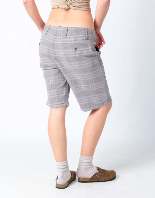 Vintage Levi's 33x20 Canvas Cargo Shorts Grey
