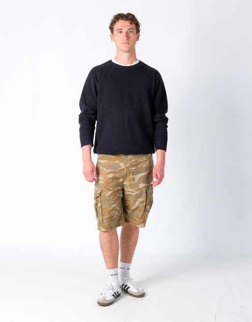 Vintage Levi's 34x22 Canvas Cargo Shorts Bronze