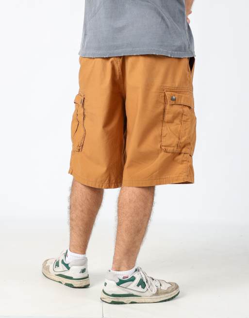 Vintage Levi's 34x24 canvas cargo shorts in bronze