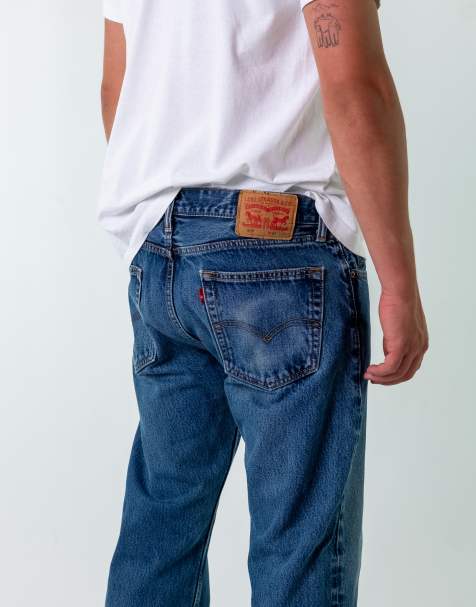 Vintage Levi's 34x30 Denim Jeans Blue - view 1