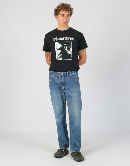 Vintage Levi's 34x30 denim jeans in light blue