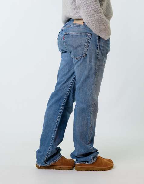 Vintage Levi's 34x32 Denim Jeans Blue - view 1