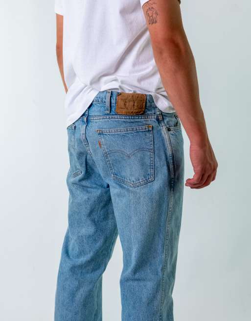 Vintage Levi's 34x32 Denim Jeans Light Blue