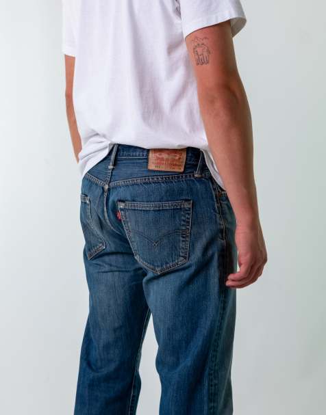 Vintage Levi's 34x34 Denim Jeans Blue - view 1