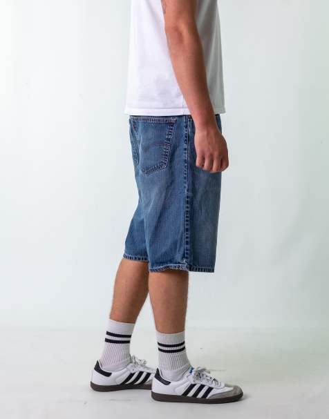 Vintage Levi's 36" Denim Jorts Shorts Blue - view 1