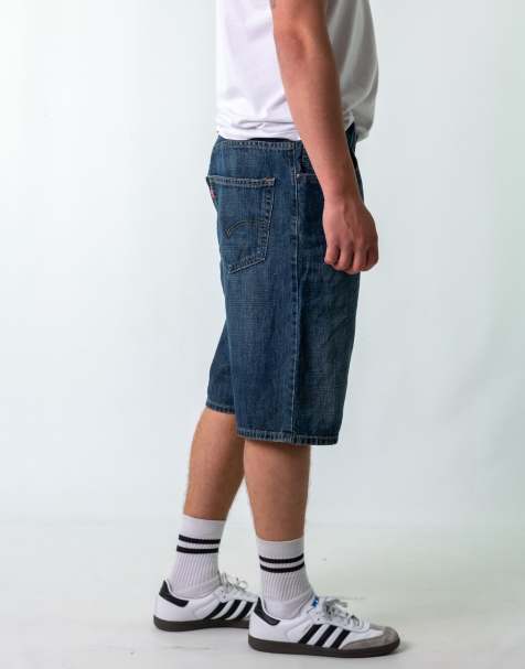 Vintage Levi's 36" Denim Jorts Shorts Blue - view 1