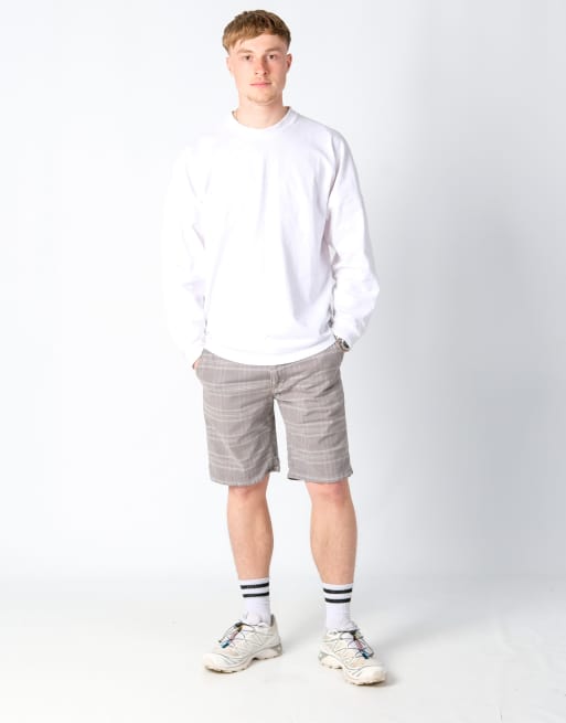 Vintage Levi's 36x20 Canvas Cargo Shorts Grey