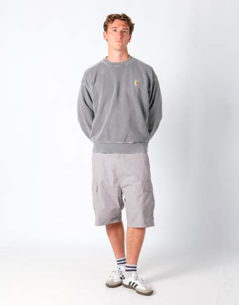 Vintage Levi's 36x22 Canvas Cargo Shorts Grey - view 1