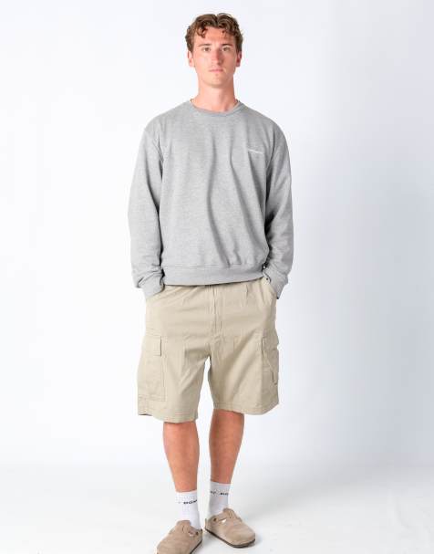 Vintage Levi's 36x22 Canvas Cargo Shorts Tan - view 1