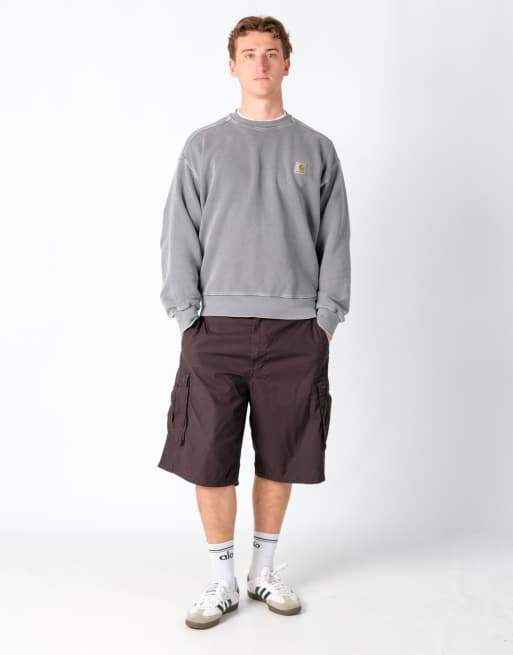 Vintage Levi's 36x24 Canvas Cargo Shorts Black