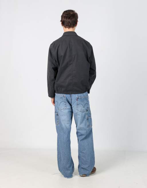 Vintage Levi's 36x30 denim carpenter jeans in blue, 3 of 4