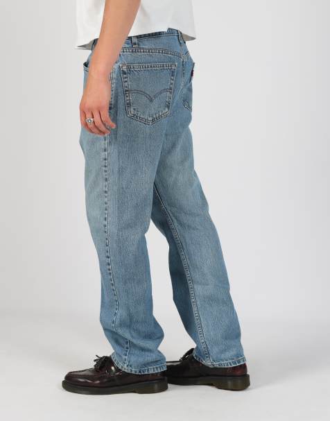 Vintage Levi's 36x30 denim jeans in light blue - view 1