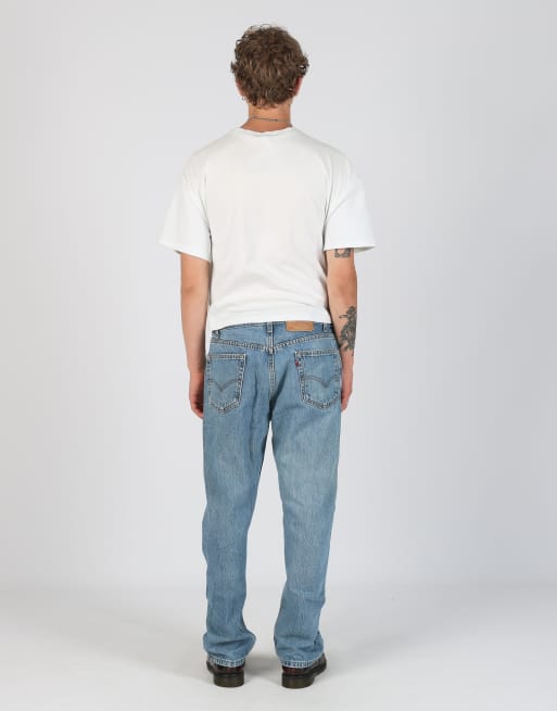 Vintage Levi's 36x30 denim jeans in light blue, 3 of 4