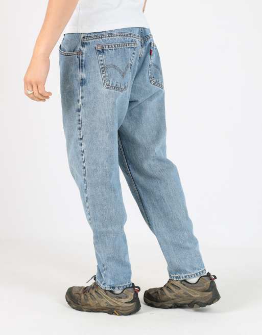 Vintage Levi's 36x30 denim jeans in light blue