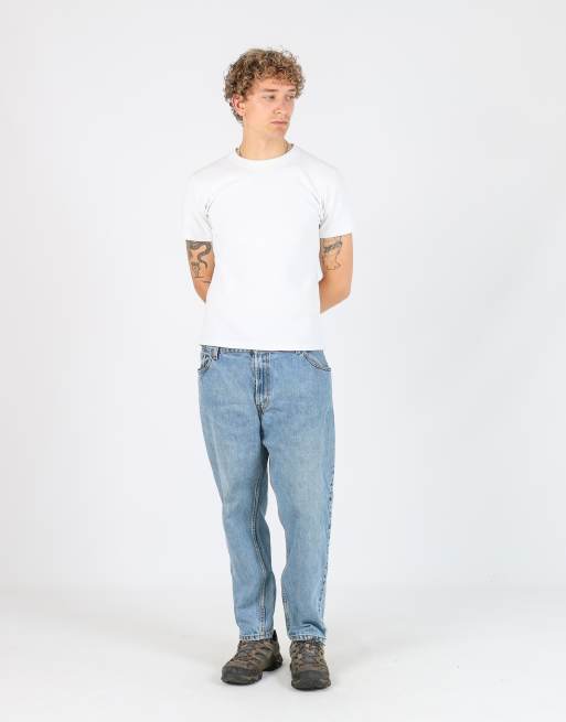 Vintage Levi's 36x30 denim jeans in light blue, 2 of 4