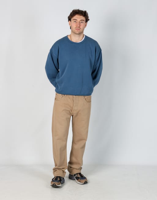 Vintage Levi's 36x30 denim jeans in tan, 2 of 4