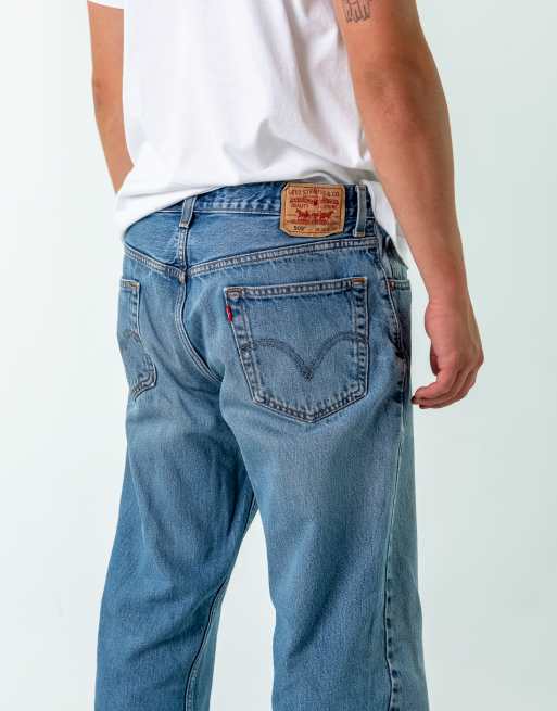 Vintage Levi's 36x34 Denim Jeans Light Blue