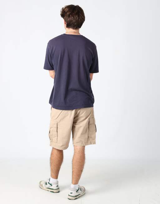 Vintage Levi's 36x76 canvas cargo shorts in tan, 3 of 4