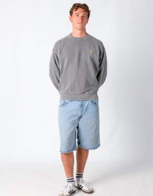 Vintage Levi's 38x23 Denim Shorts Light Blue