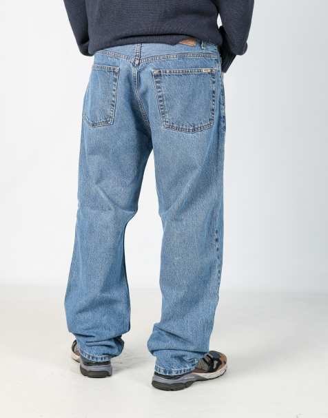 Vintage Levi's 38x32 denim jeans in blue - view 1