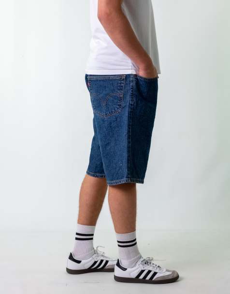 Vintage Levi's 40" Denim Jorts Shorts Blue - view 1