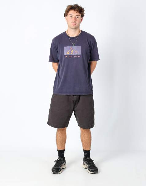 Vintage Levi's 40x21 canvas cargo shorts black - view 1