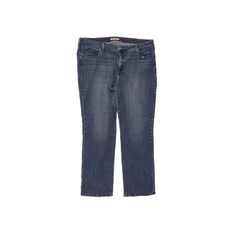 Vintage Levi's 414 Straight Jeans US 22 3XL W42 L32 In Blue ASOS