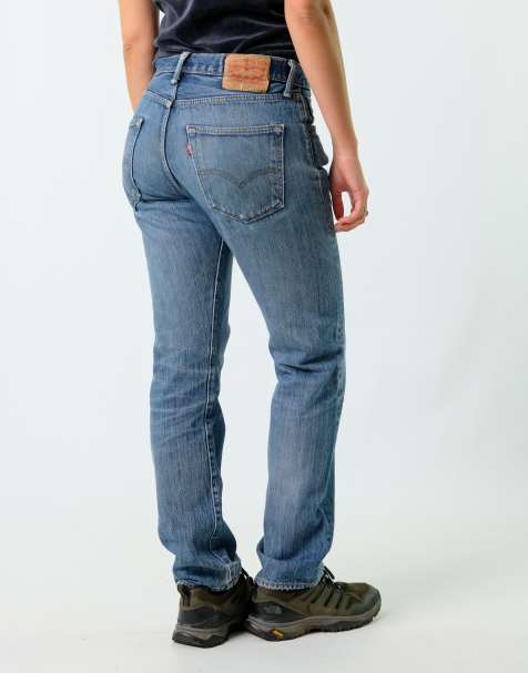Vintage Levi's 501 31x32 Denim Jeans Blue - view 1